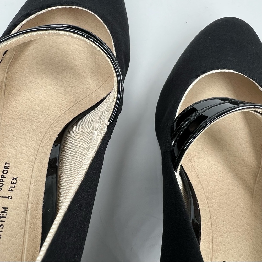 LifeStride Women's True Block Heel Mary Jane Pumps Black Micron Size 5M - Picture 11 of 13